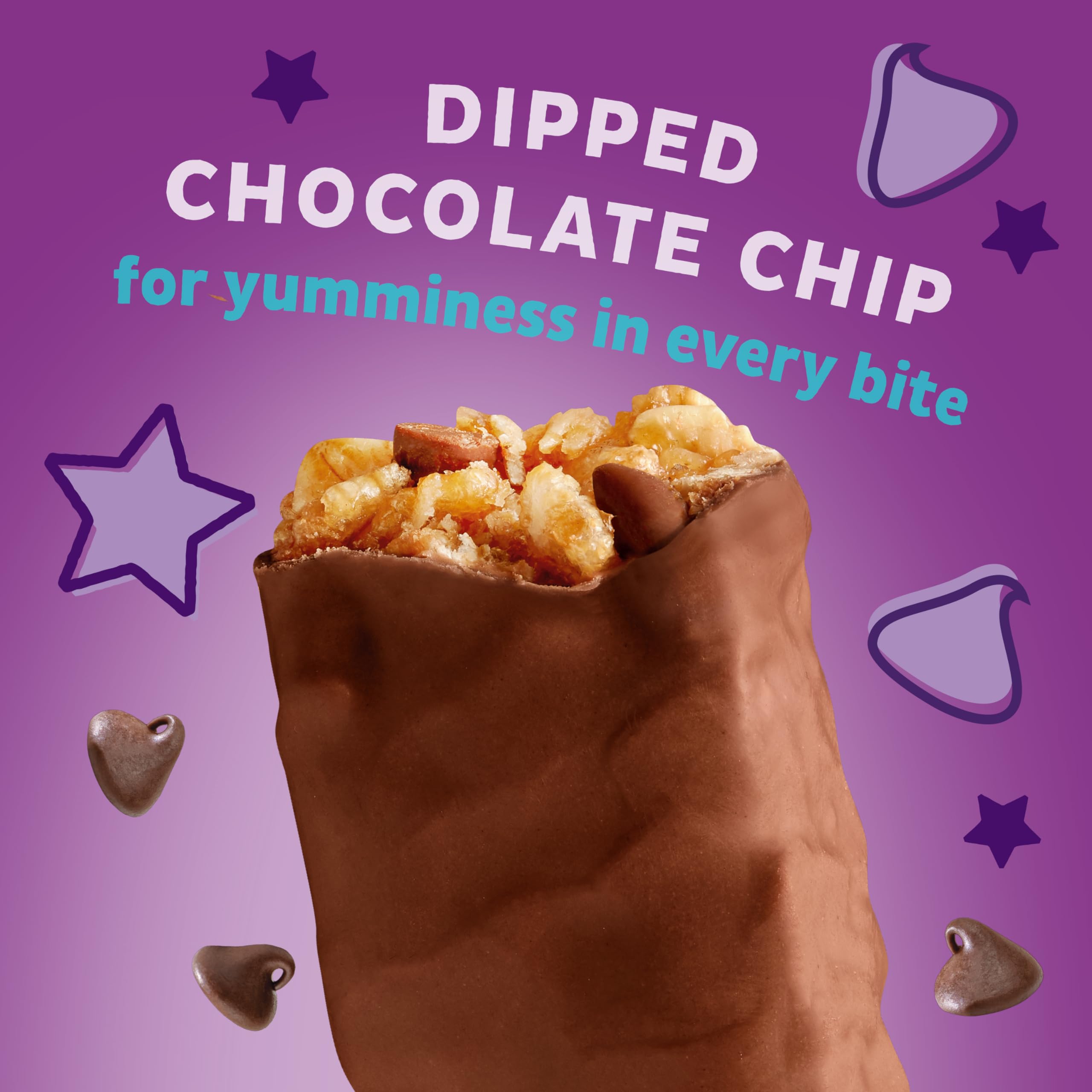 Annie's Chocolate Dipped, Chewy Chocolate Chip Granola Bars, 5 ct (Pack of 12) - Image 3