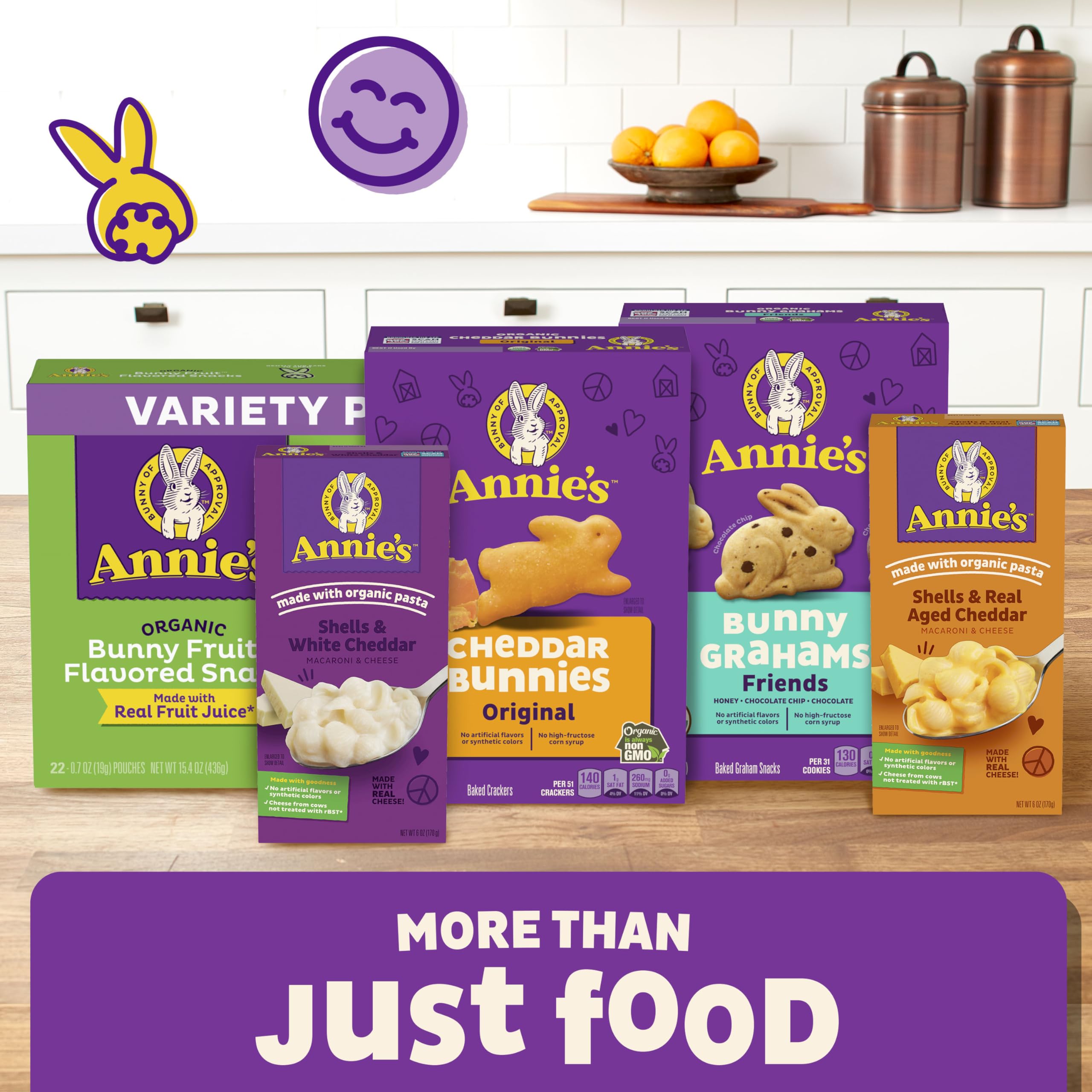 Annie's Organic Graham Sandwich Cookies, S'mores, 12 Cookies, 8 oz. (Pack of 6) - Image 9