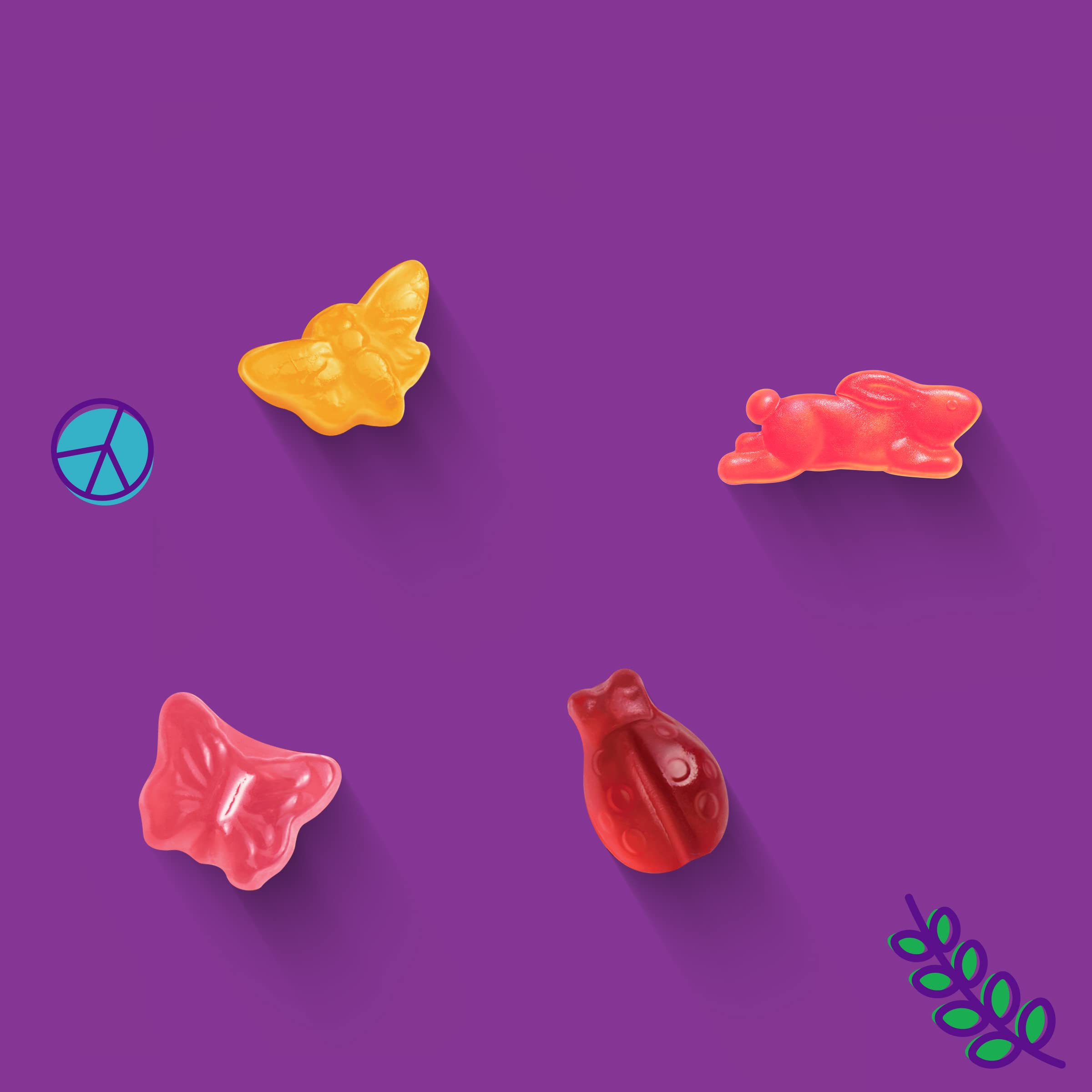 Annie's Homegrown Homegrown Bees Bugs, & Butterflies Fruit Snacks, 4 oz - Image 3